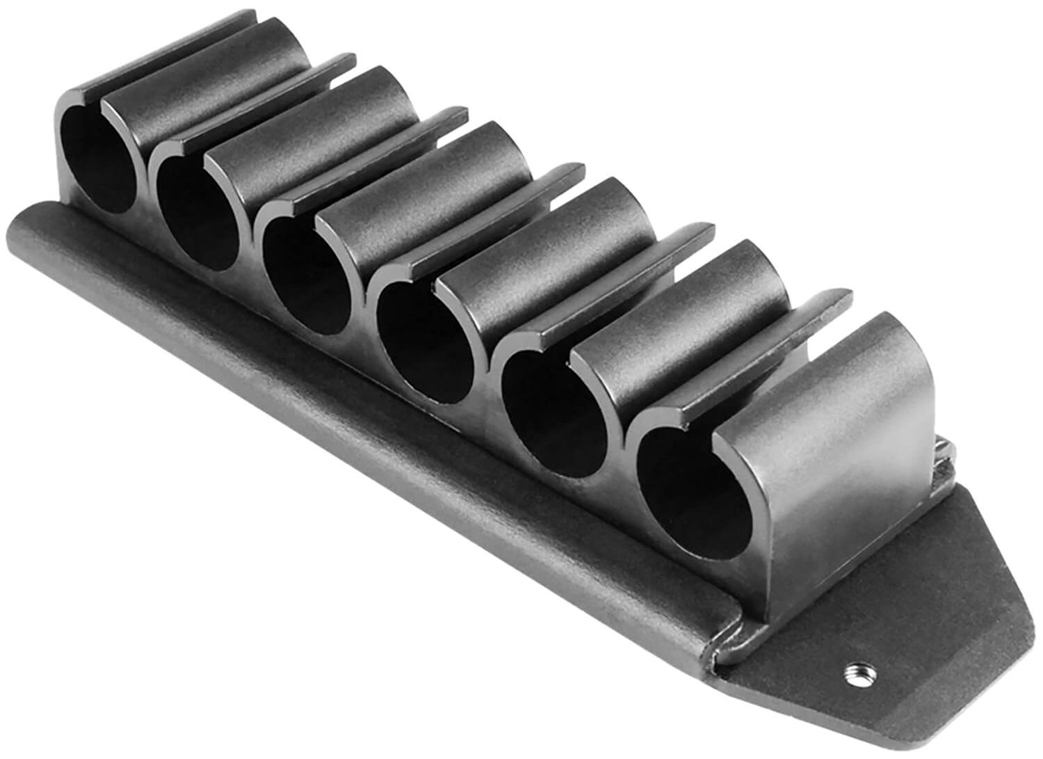 Aim Sports MM6RK Side Shell Carrier Polymer w/Aluminum Mounting Plate 12 Gauge Capacity 6rd 500 590 500A Shotgun Mounting Plate Mount - Image 2
