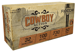 Fiocchi 32LA Cowboy Action 32S&WLong 100gr Lead Wadcutter 50rd Box Fiocchi 32LA Cowboy Action 32S&WLong 100gr Lead Wadcutter 50rd Box