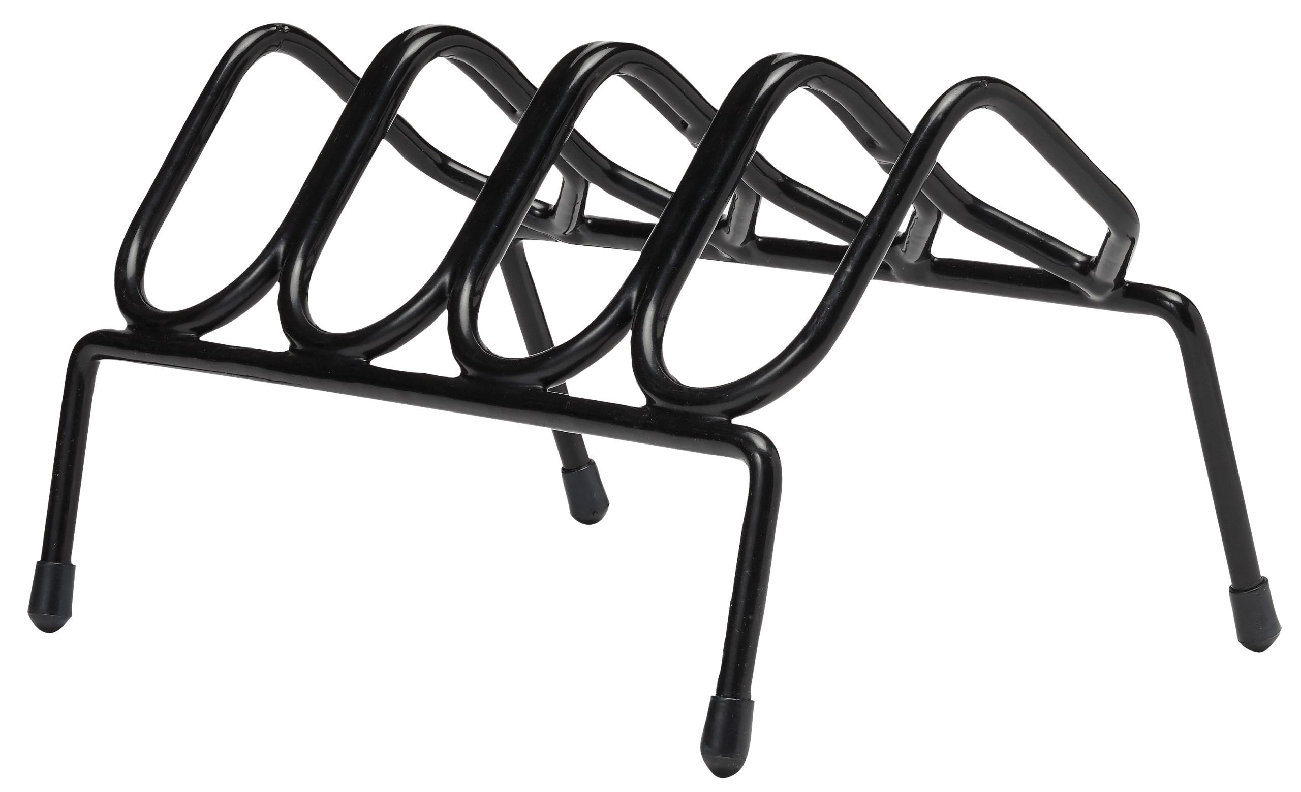 SnapSafe 75820 Pistol Rack Black PVC Coated Steel Holds 4 Handgun