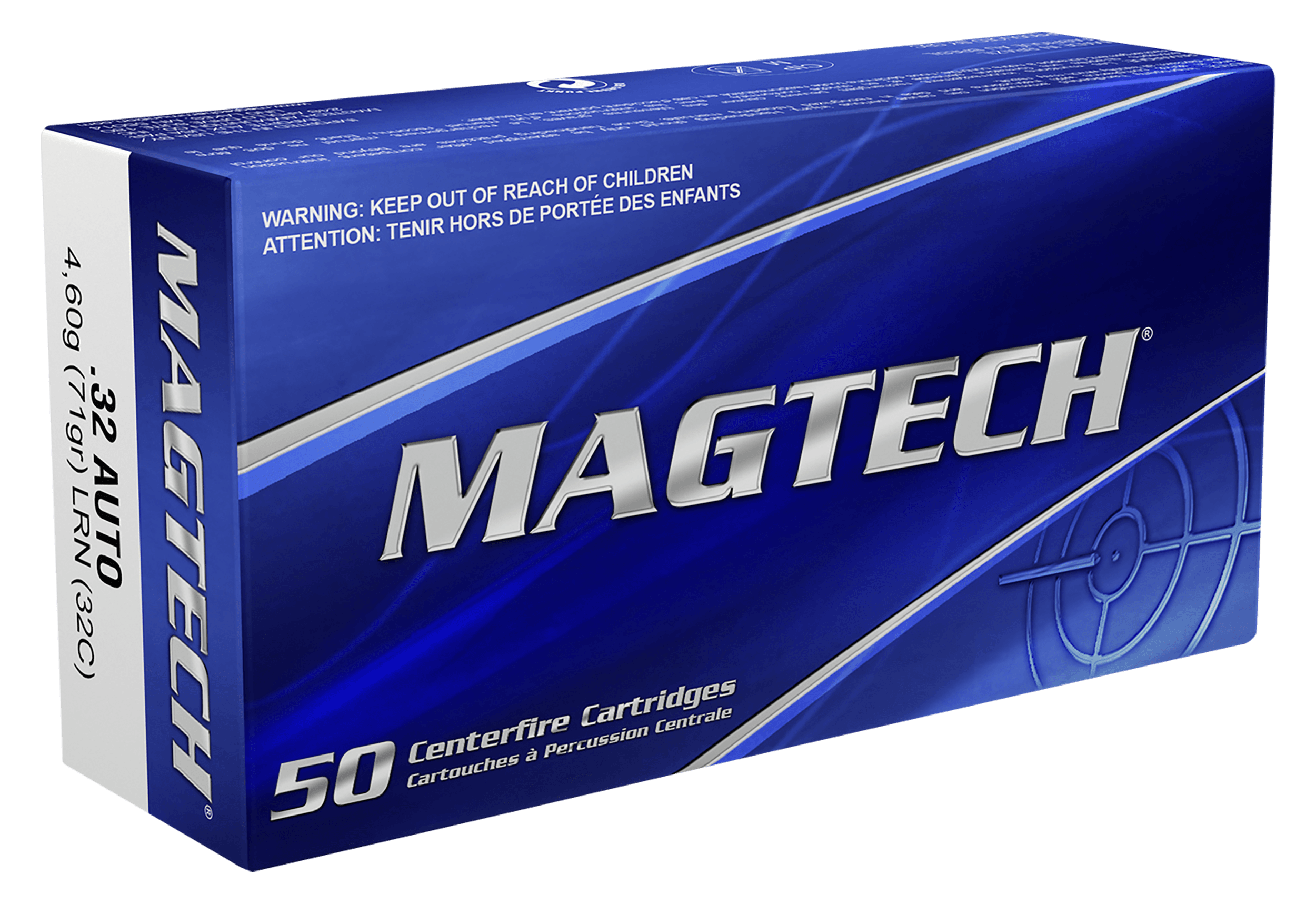 Magtech 32C Range/Training 32 ACP 71 gr Lead Round Nose 50rd Box