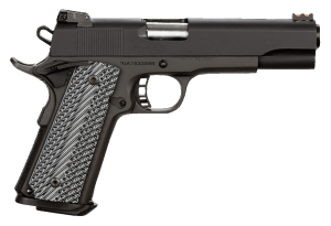 Rock Island 51991 Rock Ultra FS 10mm Auto Caliber with 5" Barrel 8+1 Capacity Overall Black Parkerized Finish Steel Beavertail Frame Serrated Slide & Black/Gray G10 Grip