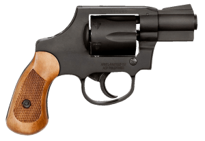 Rock Island 51280 M206 Small Frame 38 Special 6rd 2" Black Parkerized Steel Barrel Cylinder & Frame Checkered Wood Grip Transfer Bar Safety Concealed Hammer