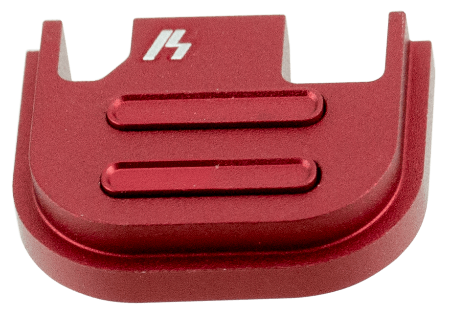 Strike Industries GSPV2RED V2 Slide Cover Plate Compatible w/Glock Gen1-4 Red Anodized Aluminum
