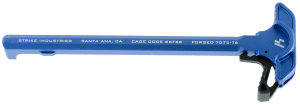 Strike ARCHELBLU Extended Latch Charging Handle AR-15 Blue Anodized Aluminum