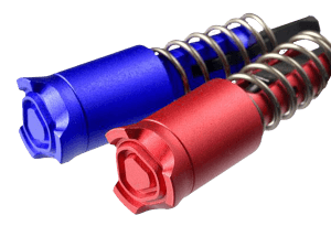 Strike Industries ARSFABLU AR Forward Assist Blue Anodized Aluminum Fits AR-15/M16