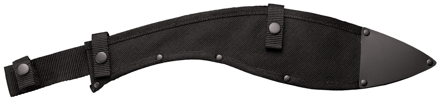 Cold Steel 97KMS Kukri 13" Black 1055 Carbon Steel Blade/Black Polypropylene 18" Long Includes Sheath - Image 2