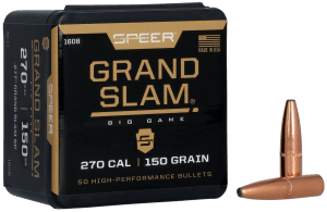 Speer 1608 Grand Slam 270 Cal .277 150 gr Soft Point 50rd Box/ 5 Case