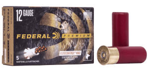 Federal PFC15400 Premium Vital-Shok 12Gauge 2.75" 9Pellets 00BuckShot 5 Per Box