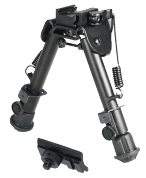 UTG TLBP78Q Tactical OP Bipod Black 5.9-7.3" Metal Quick Detach