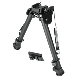 UTG TLBP88Q Tactical OP Bipod Black 8-12.4" Metal Quick Detach