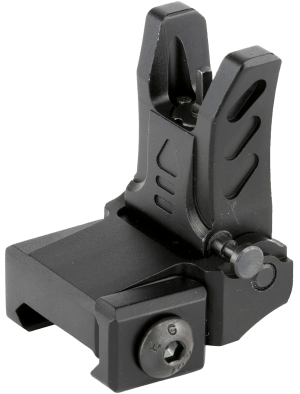 UTG MNT755 UTG Accu-Sync Flip-Up Front Black AR-15 AR Platform Flip Up Back Up Front Sight