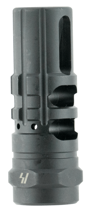 Strike Industries JCOMP2308 JComp Gen 2 Black Steel w/ 5/8"-24 tpi Threads 2.55" OAL 0.87" Diameter 0.34" Diameter 308 Win 7.62x51mm NATO Fits AR-Platform