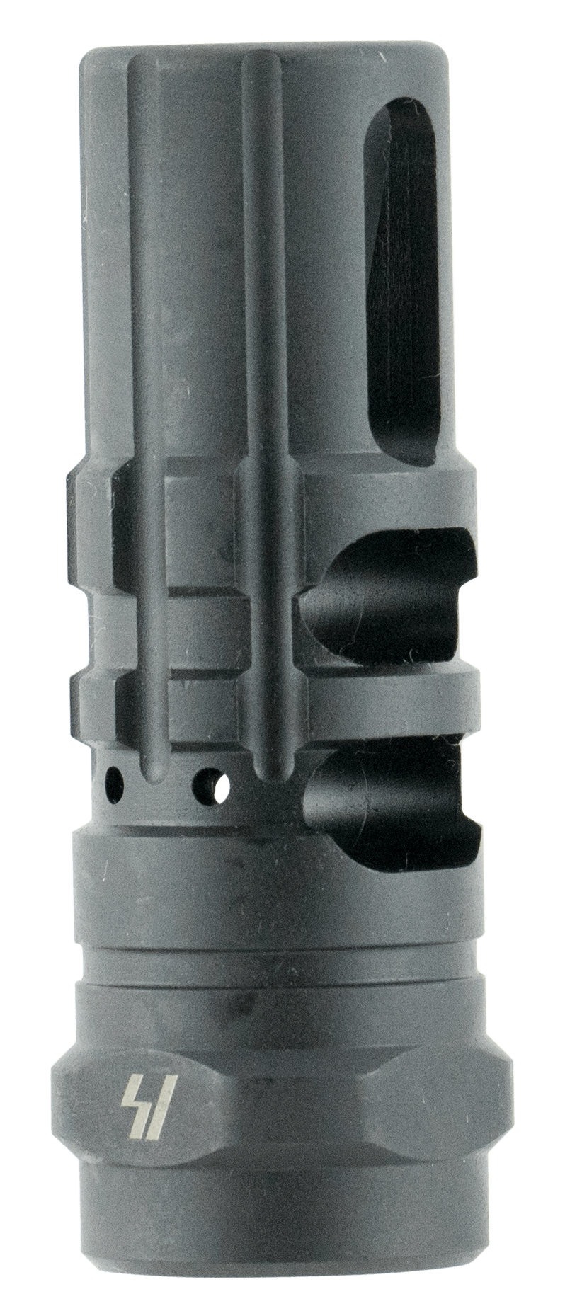 Strike Industries JCOMP2308 JComp Gen 2 Black Steel w/ 5/8"-24 tpi Threads 2.55" OAL 0.87" Diameter 0.34" Diameter 308 Win 7.62x51mm NATO Fits AR-Platform
