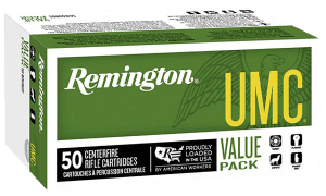Remington Ammunition 23908 UMC Value Pack 223 Rem 50 gr Jacket Hollow Point 50rd Box/ 8 Cs