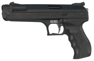 Beeman 2004 P17 Deluxe Air 177 Pellet 4.50" Polymer Frame Frame Black Finger Grooved Rubber Grips