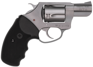Charter Arms 73820 Undercover Small 38 Special 5 Shot 2" Matte Stainless Steel Barrel & Cylinder Aluminum Frame w/Black Finger Grooved Rubber Grip Exposed Hammer