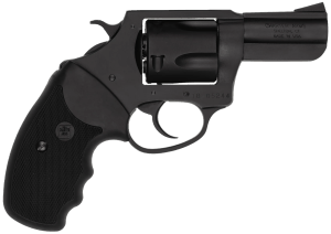 Charter Arms 14420 Bulldog Large Frame 44 S&W Spl 5 Shot 2.50" Black Stainless Steel Barrel Cylinder & Frame Black Finger Grooved Rubber Grip Exposed Hammer