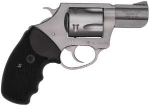 Charter Arms 73520 Mag Pug Large 357 Mag 5 Shot 2.20" Matte Stainless Steel Ported Barrel Matte Stainless Steel Cylinder & Frame w/Black Finger Grooved Rubber Grip