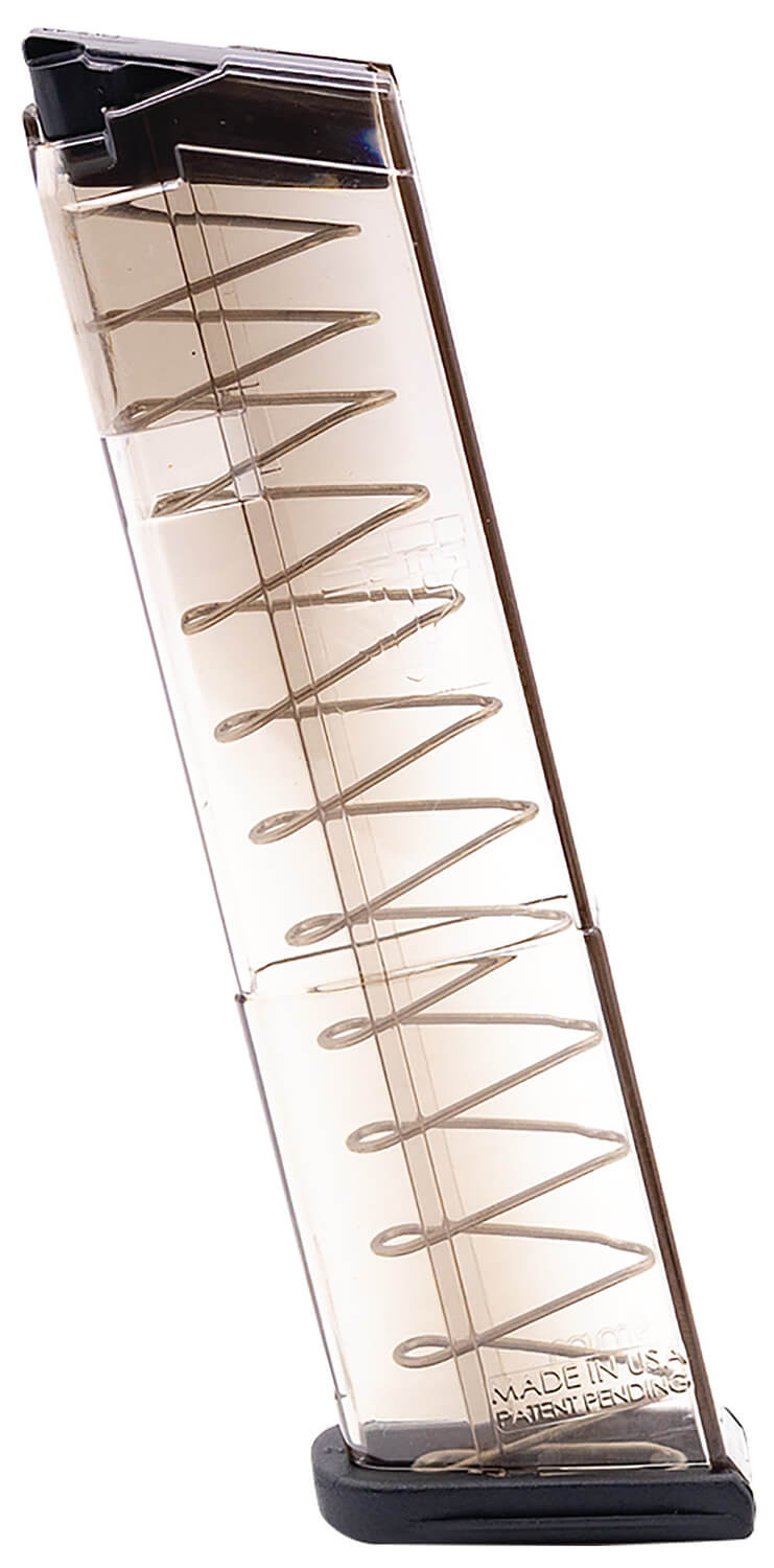 ETS Group GLK4312 Pistol Mags 12rd 9mm Luger Compatible w/ Glock 43 Clear Polymer - Image 2