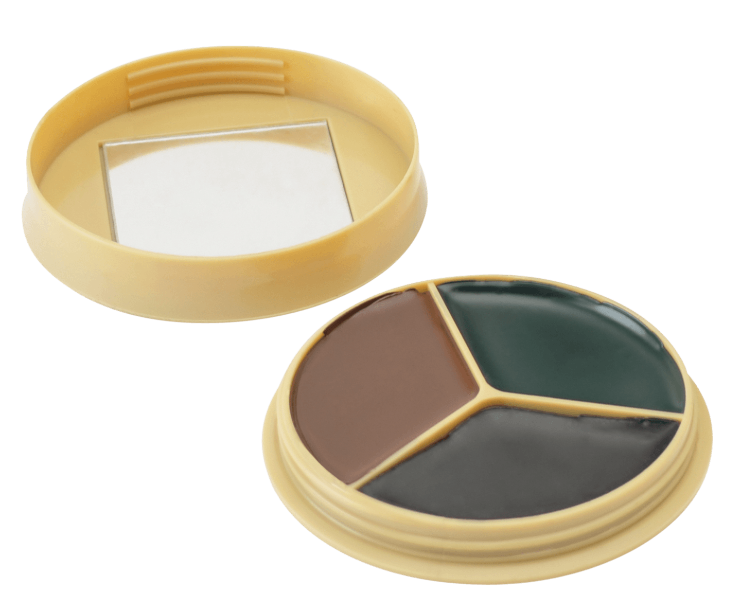 HME HMECMOFP3 Camo Face Paint Kit Black/Brown/Dark Green