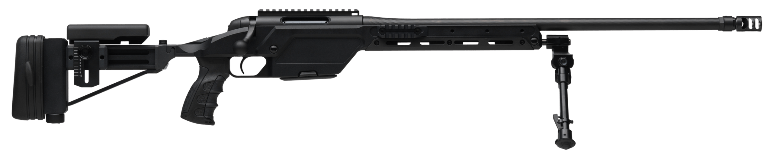 Steyr Arms 605333K SSG 08 308 Win 7.62x51mm NATO 23.60" 10+1 Black Folding Stock W/BiPod