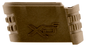 Springfield Armory XDS5901FDE Backstrap Sleeve  made of Polymer with Flat Dark Earth Finish & 1 Piece Design for 9mm Luger Springfield XD-S with #1 Backstrap