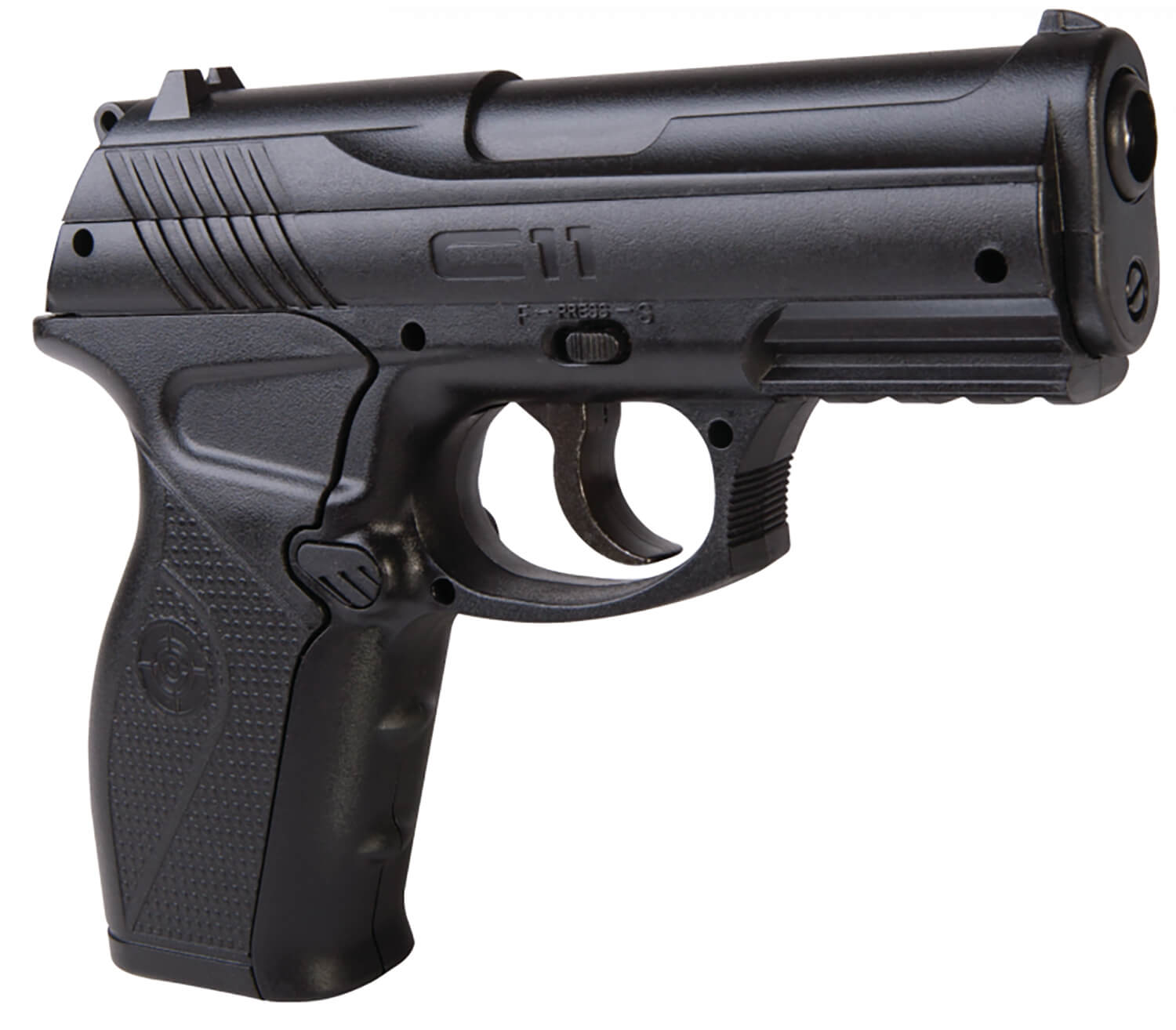Crosman C11 C11 Air Pistol CO2 177 18+1 Black Polymer Grips - Image 2