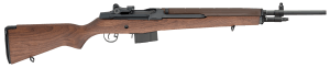Springfield Armory MA9222NT M1A Loaded *NY Compliant 7.62x51mm NATO 10+1 22" Black Parkerized Medium National Match Barrel  Black Parkerized Steel Receiver  Walnut Fixed Stock