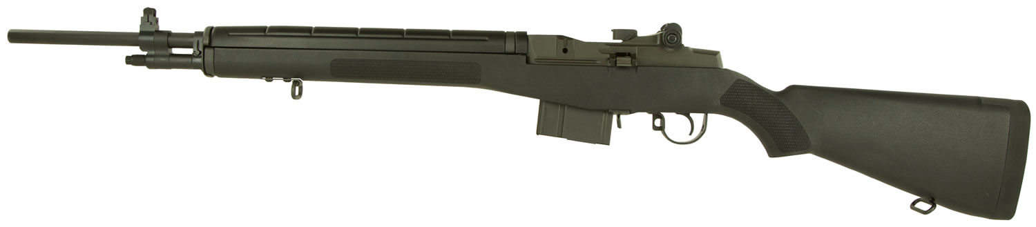 Springfield Armory MA9226NT M1A Loaded *NY Compliant 7.62x51mm NATO 10+1 22" Black Parkerized Medium National Match Barrel Black Parkerized Steel Receiver Black Synthetic Fixed Stock - Image 2