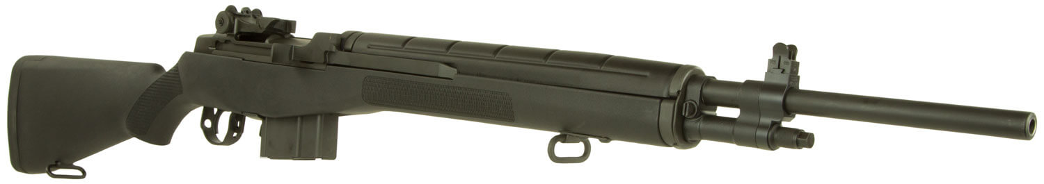 Springfield Armory MA9226NT M1A Loaded *NY Compliant 7.62x51mm NATO 10+1 22" Black Parkerized Medium National Match Barrel Black Parkerized Steel Receiver Black Synthetic Fixed Stock - Image 3