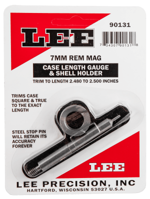Lee Precision 90131 Case Length Gauge 7mm Rem Mag Steel