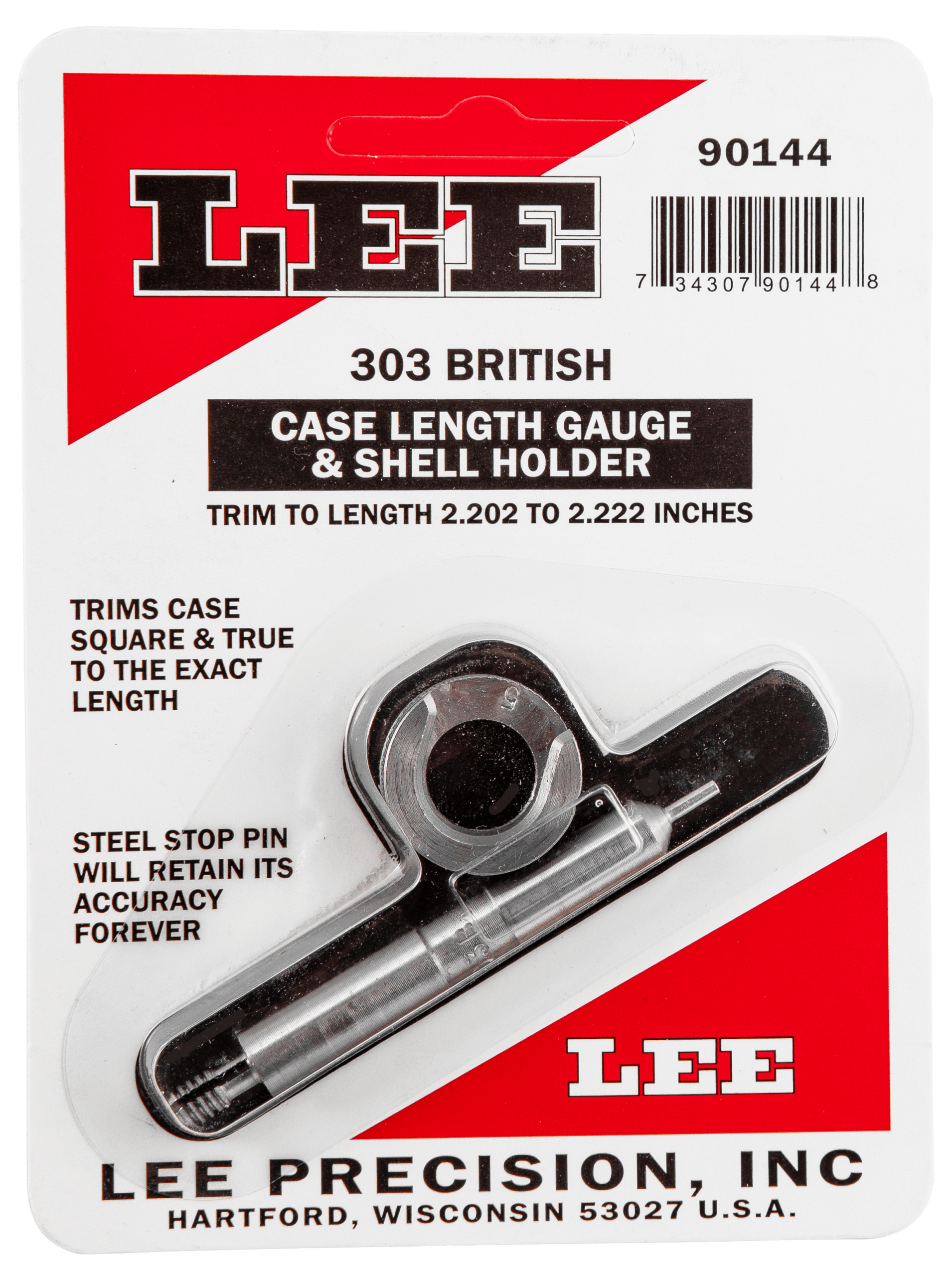 Lee Precision 90144 Case Length Gauge 303 British