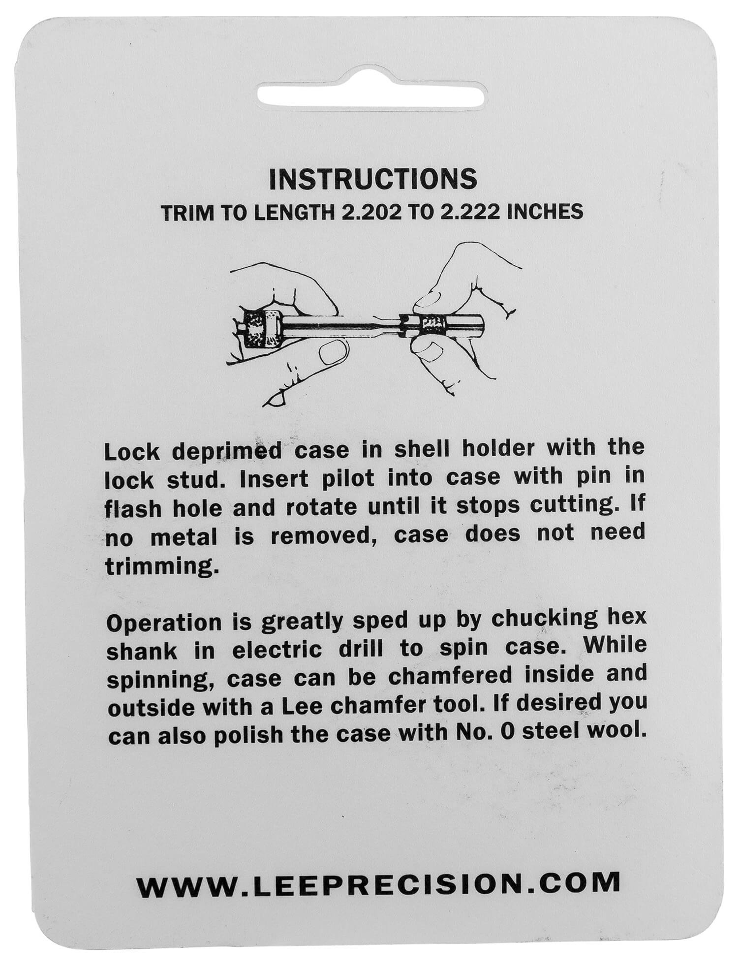 Lee Precision 90144 Case Length Gauge 303 British - Image 2