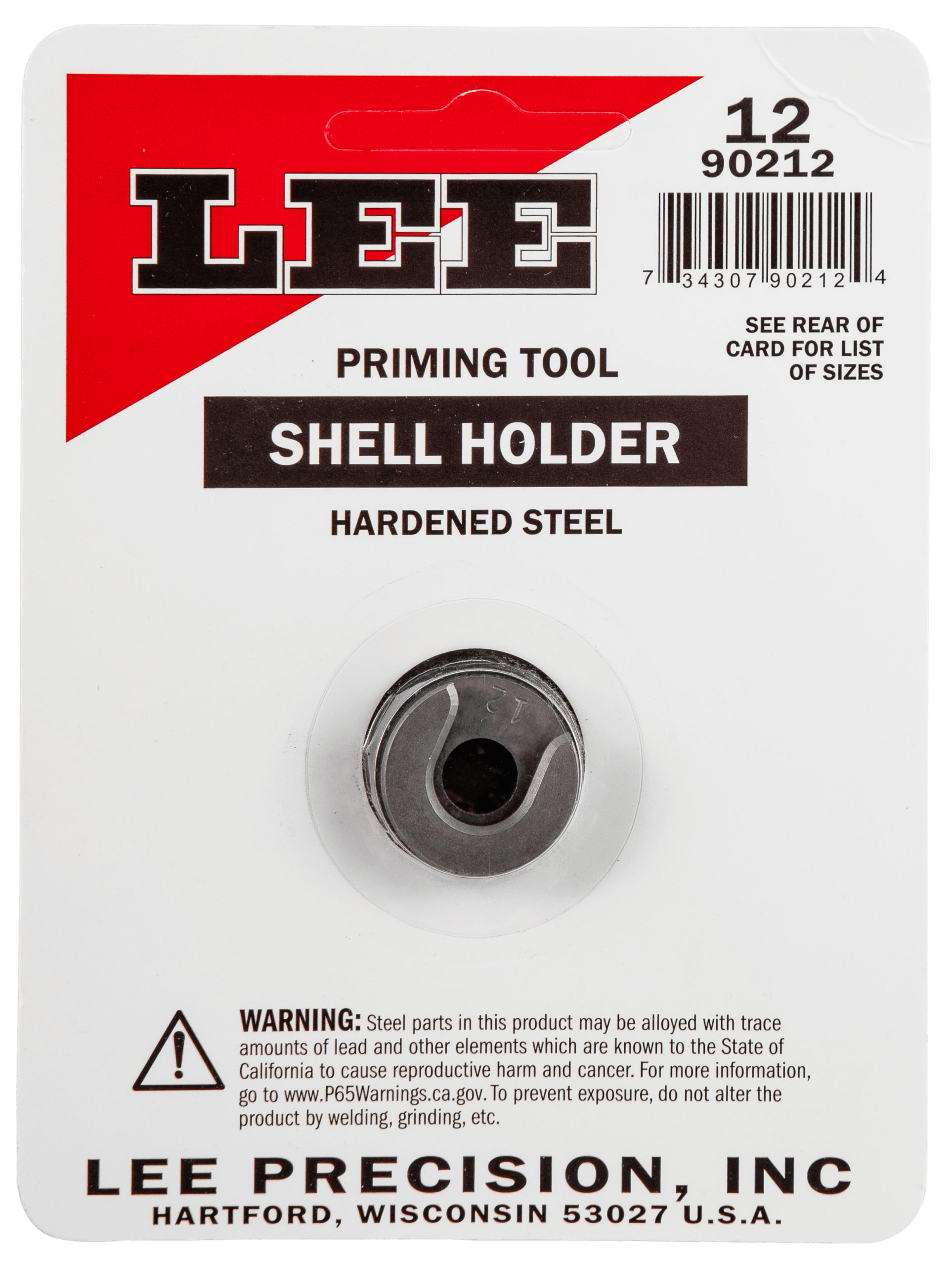 Lee Precision 90212 Shell Holder AP Only #12