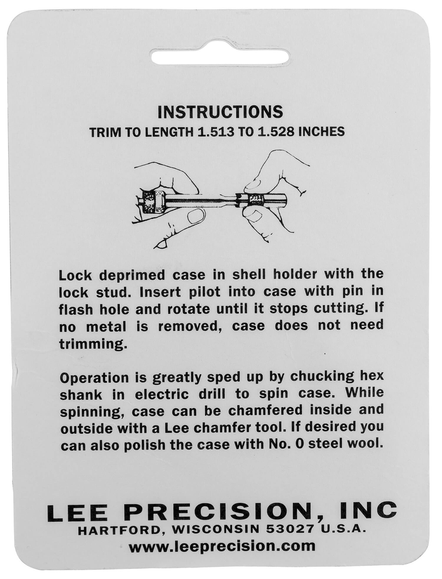 Lee Precision 90133 Case Length Gauge 7.62x39mmR - Image 2