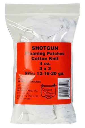 Southern Bloomer 104 Cleaning Patches Shotgun 12ga 16ga 20ga Cotton 85 Per Bag