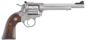 Ruger 0680 Blackhawk  22 LR 6rd 6.50" Barrel  Stainless Steel Barrel/Cylinder/Frame  Exposed Hammer  Bisley Hardwood Grip  Ramp Front/Adjustable Rear Sights