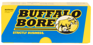 Buffalo Bore Ammunition 47D20 Hunting & Sniping Strictly Business 458SOCOM 400gr Semi Jacketed Flat Point 20rd Box/12 Case