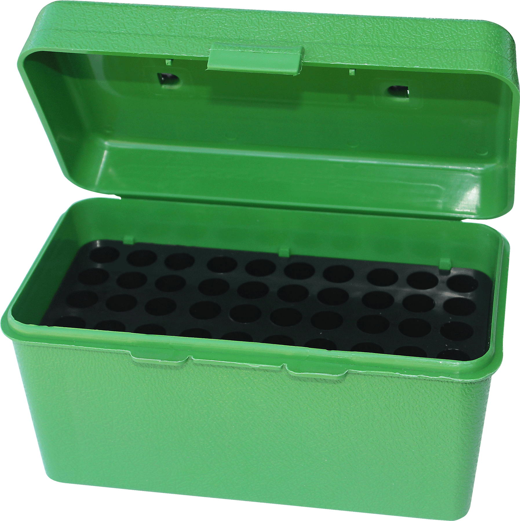 MTM Case-Gard H50RS10 Deluxe H-50 Multi-Caliber Rifle Green Polypropylene 50rd
