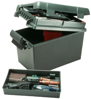 MTM Case-Gard SPUD111 Sportsmen's Plus Utility Dry Box Forest Green Polypropylene