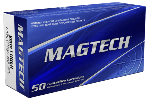 Magtech 9C Range/Training 9mm Luger 115 gr Jacket Hollow Point 50rd Box