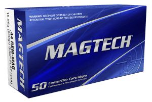 Magtech 44A Range/Training Target 44 Rem Mag 240 gr Semi-Jacketed Soft Point Flat 50rd Box