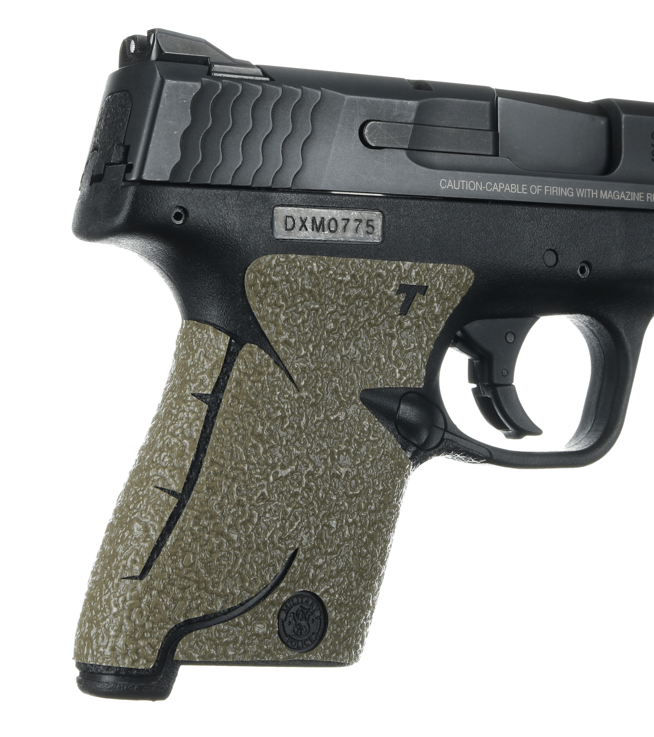 Talon Grips 705M Adhesive Grip Textured Moss Rubber for S&W M&P Shield 9 40