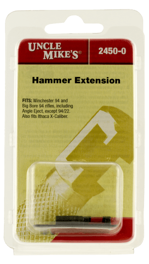 Uncle Mike's 24580 Hammer Extension  Marlin (1983 or later) Lever Black Steel