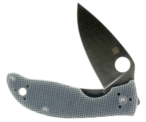 Spyderco C220GPGY Polestar  3.30" Folding Drop Point Plain CTS BD1 SS Blade Gray G10 Handle Includes Pocket Clip