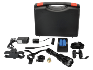 Cyclops CYCVB250 Varmint Light Kit Black 250 Lumens Red/Green/White Filter