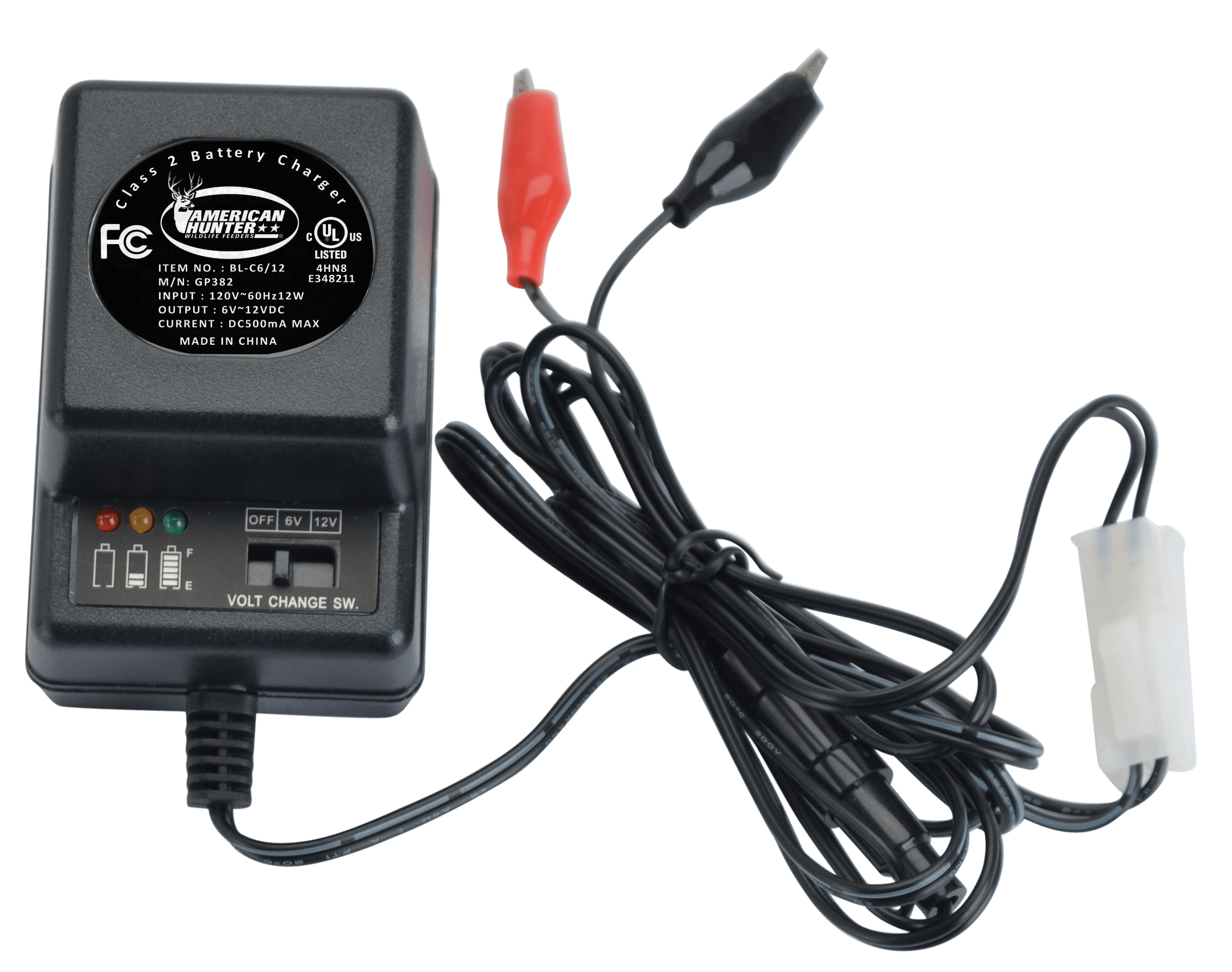 American Hunter BLC612 Battery Charger 6 or 12 Volt Battery