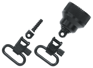 Uncle Mike's 18015 Mag Cap Swivel Set made of Steel with Blue Finish 1" Loop Size & Quick Detach Style for 20 Gauge Remington 870 & 870 Youth Includes Two Super Swivels