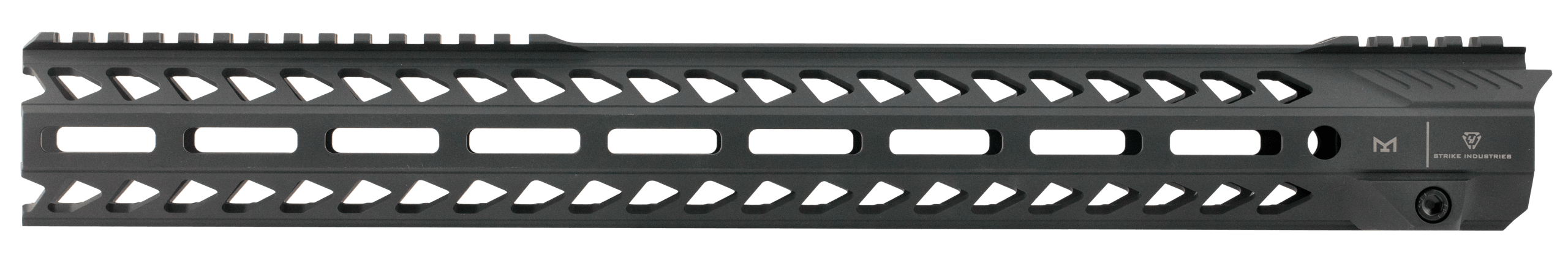 Strike STRIKERAIL Strike Rail AR-15 Black Aluminum 17" M-LOK