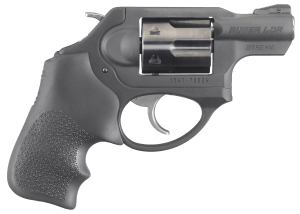 Ruger 5462 LCRx Small Frame 327 Federal Mag 5 Shot 1.87" Matte Black Steel Barrel Black PVD Cylinder Matte Black Stainless Steel Frame Black Hogue Tamer Monogrip Exposed Hammer